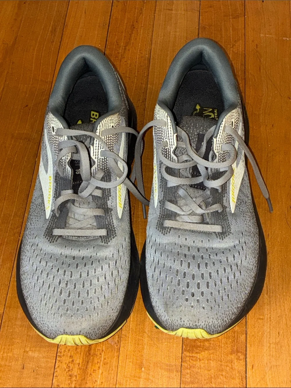 Brooks breathable mesh